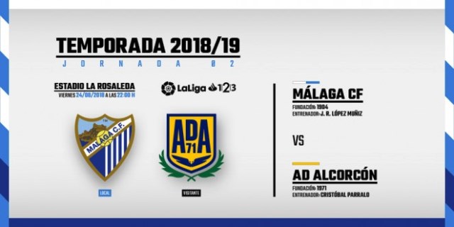 El Málaga se impone ante el Alcorcón por 2 goles a 0 y sella la permanencia en la Segunda División.