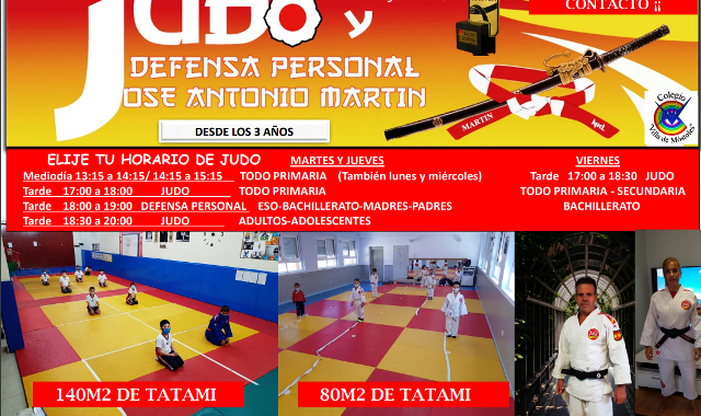 Judo en el Colegio Bilingüe Villa de Móstoles