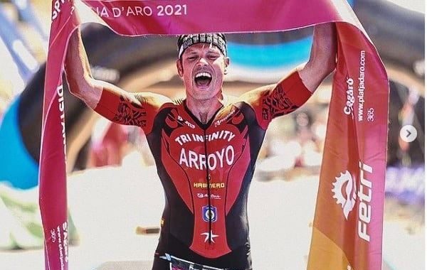 Víctor Arroyo, triatleta mostoleño del club Tri Infinity Móstoles, directo a su quinto Ironman en México