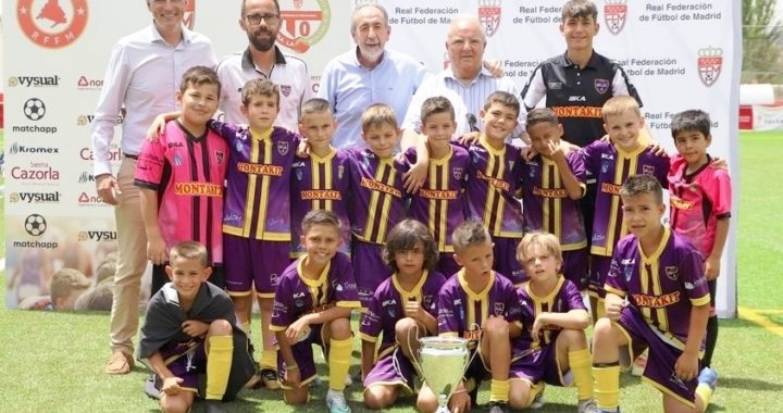 La Escuela de Fútbol ‘Sergio Pachón & Antonio López’ se proclama campeón de Madrid de categoría prebenjamín