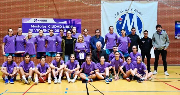 Liga VIPS Femenina de baloncesto en Los Rosales de Móstoles
